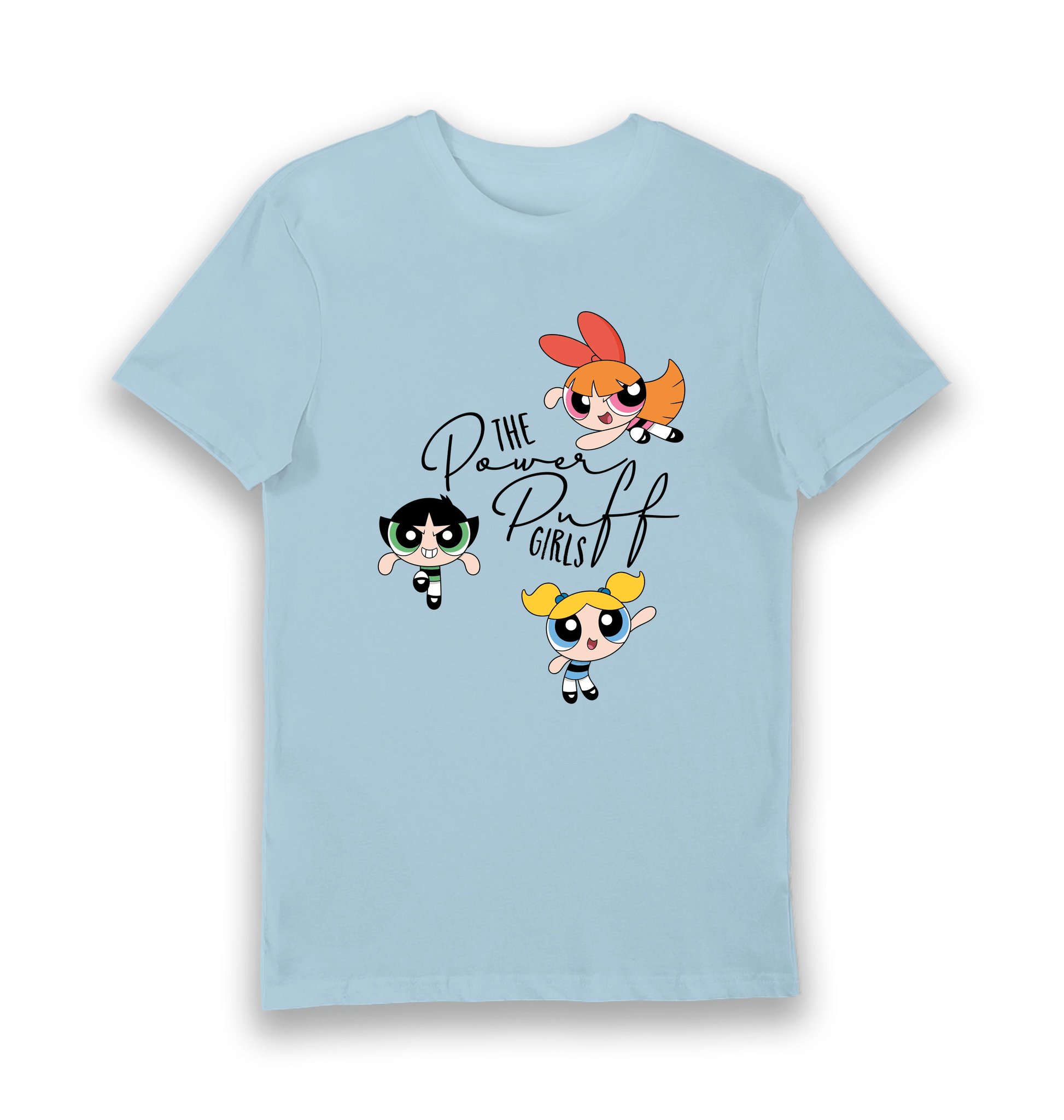 T-shirt adulte Powerpuff Girls multi-personnages