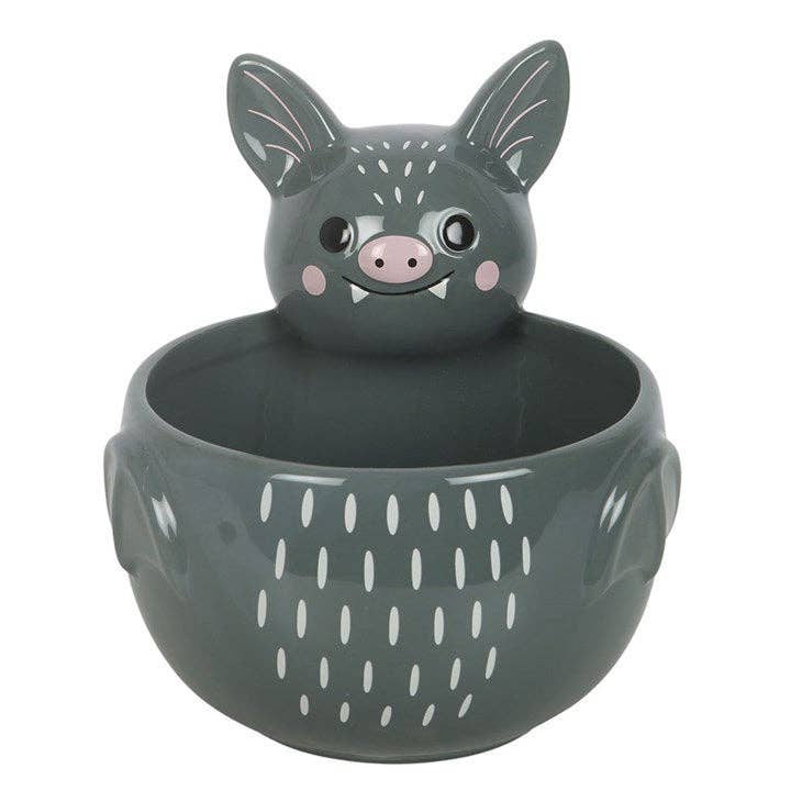 Cute Halloween bat-shaped candy bowl