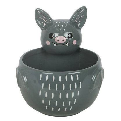 Cute Halloween bat-shaped candy bowl