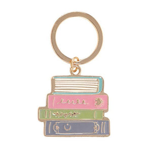 Book Worm Keychain