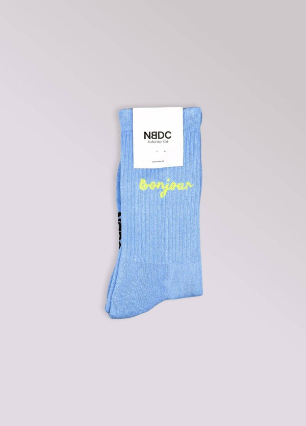 Chaussettes « Bonjour »