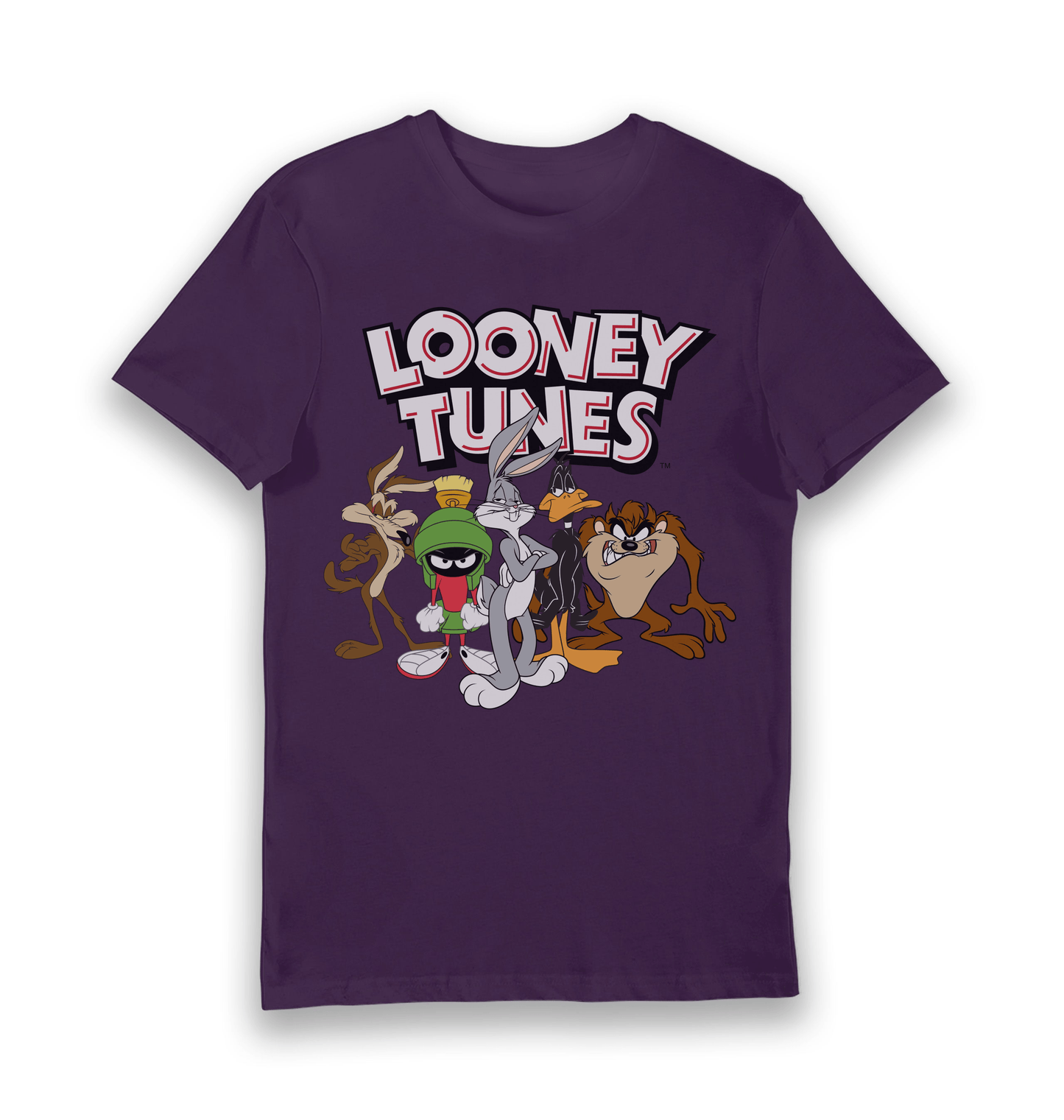 T-shirt Looney Tunes groupe avec logo