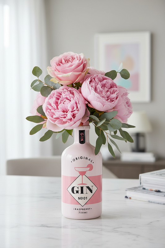 Vase Bouteille de Gin