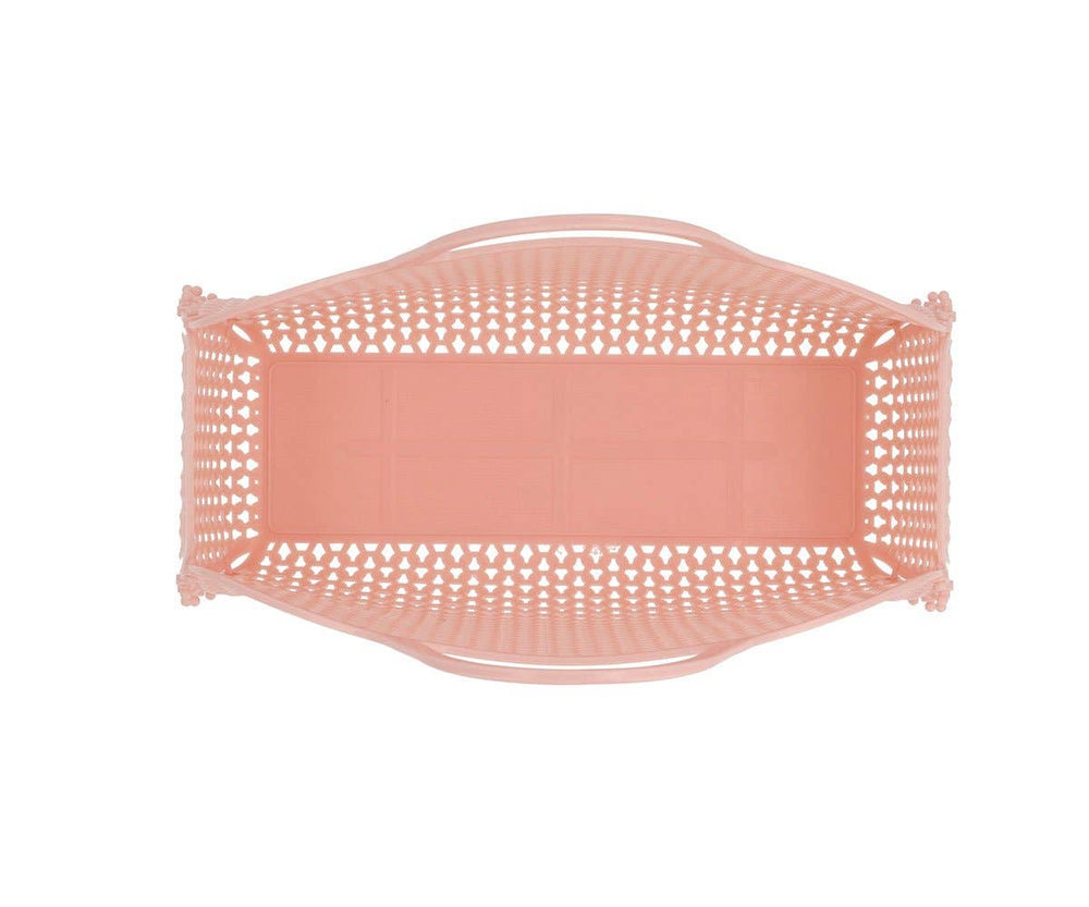 Bolsa vintage retro de quartzo rosa