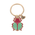 Portachiavi a forma di scarabeo "Lucky Gold Beetle"
