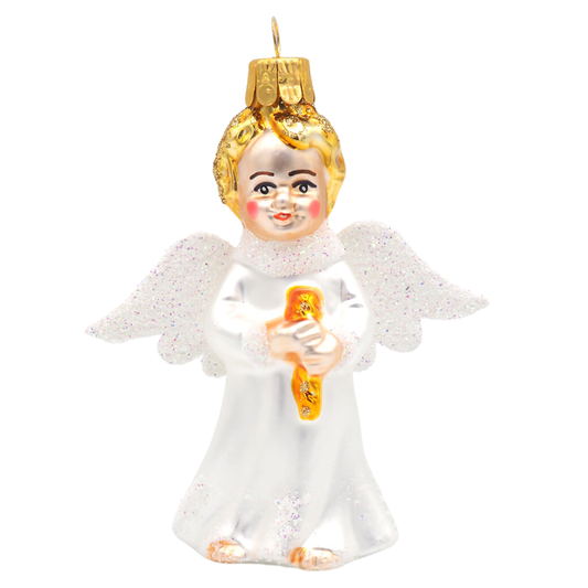 Adorno navideño de ángel