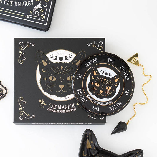 Kit de divination au pendule Magick du Chat Noir