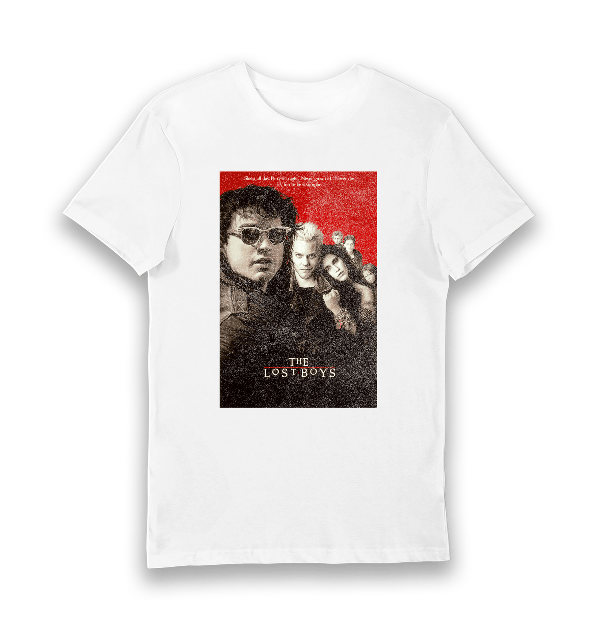T-shirt adulte The Lost Boys affiche classique