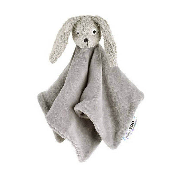 Coelho de peluche cinza orgânico