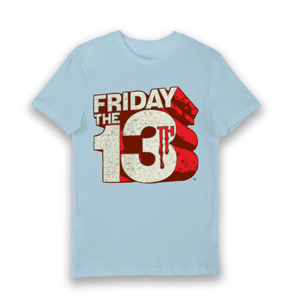 T-shirt adulte Friday the 13th logo géant