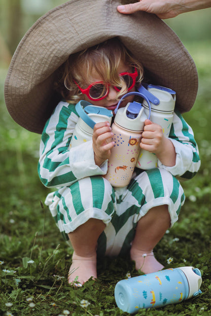 Tiny Bits Stainless Steel Insulated Water Bottle for Children