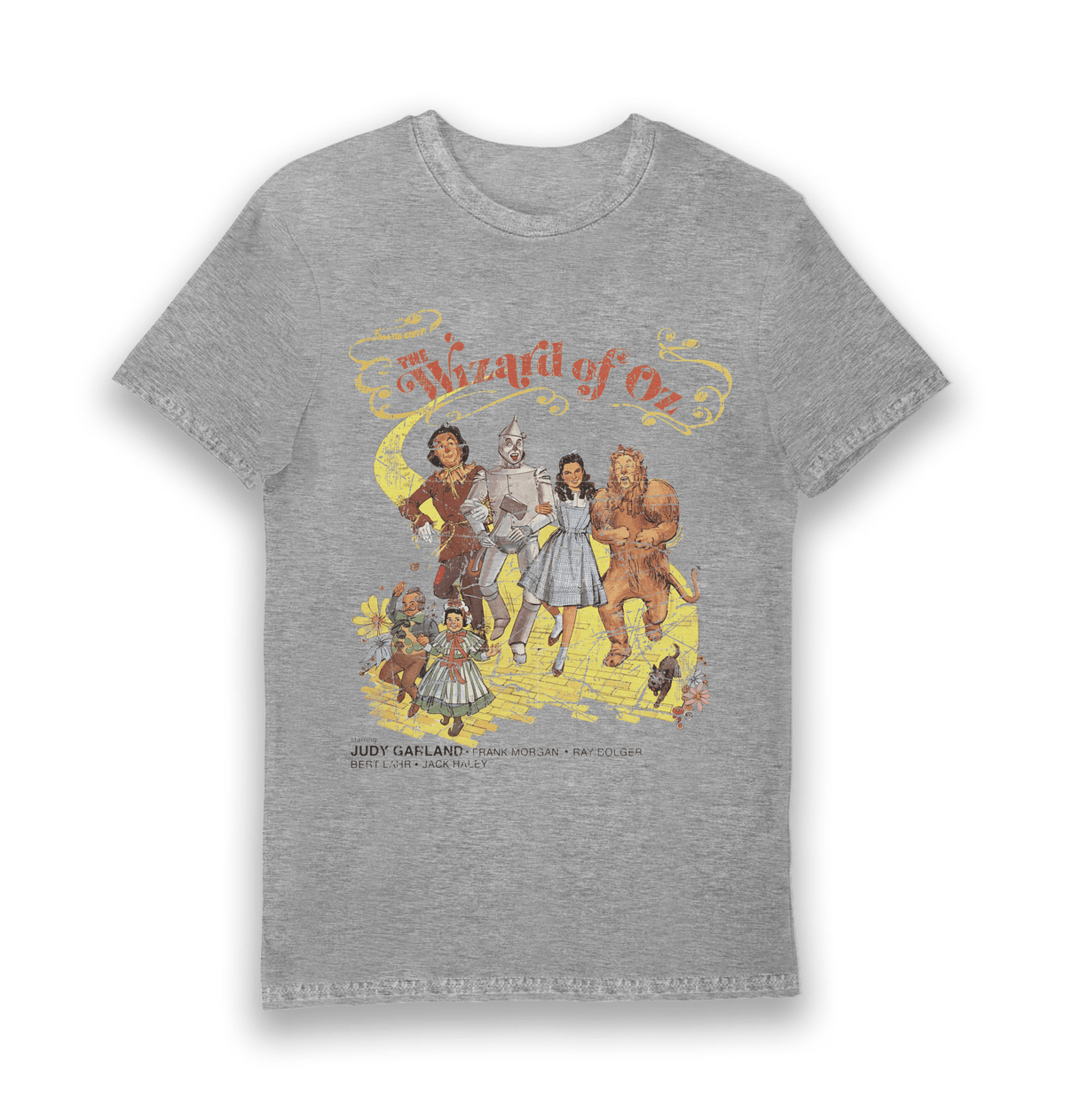 T-shirt adulte Le Magicien d'Oz groupe de personnages