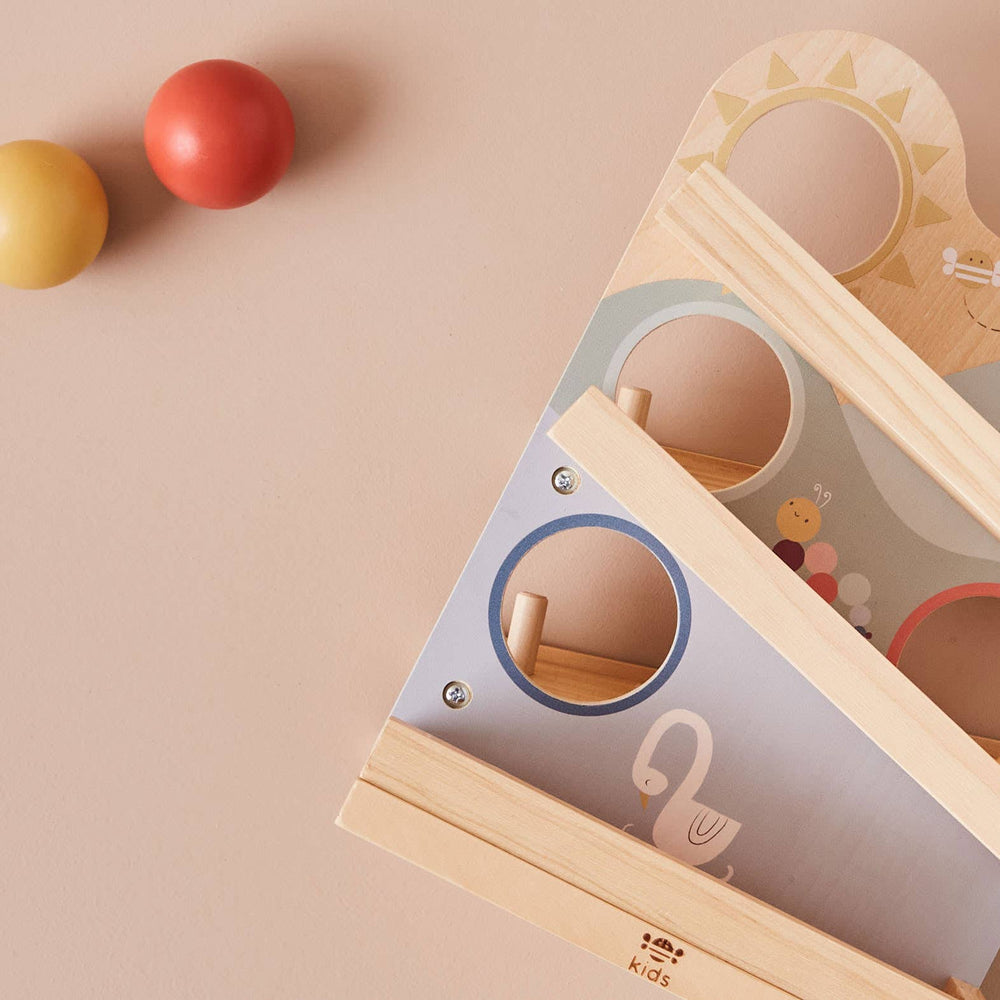 Wooden Ball Racing Toy for Children (FSC)