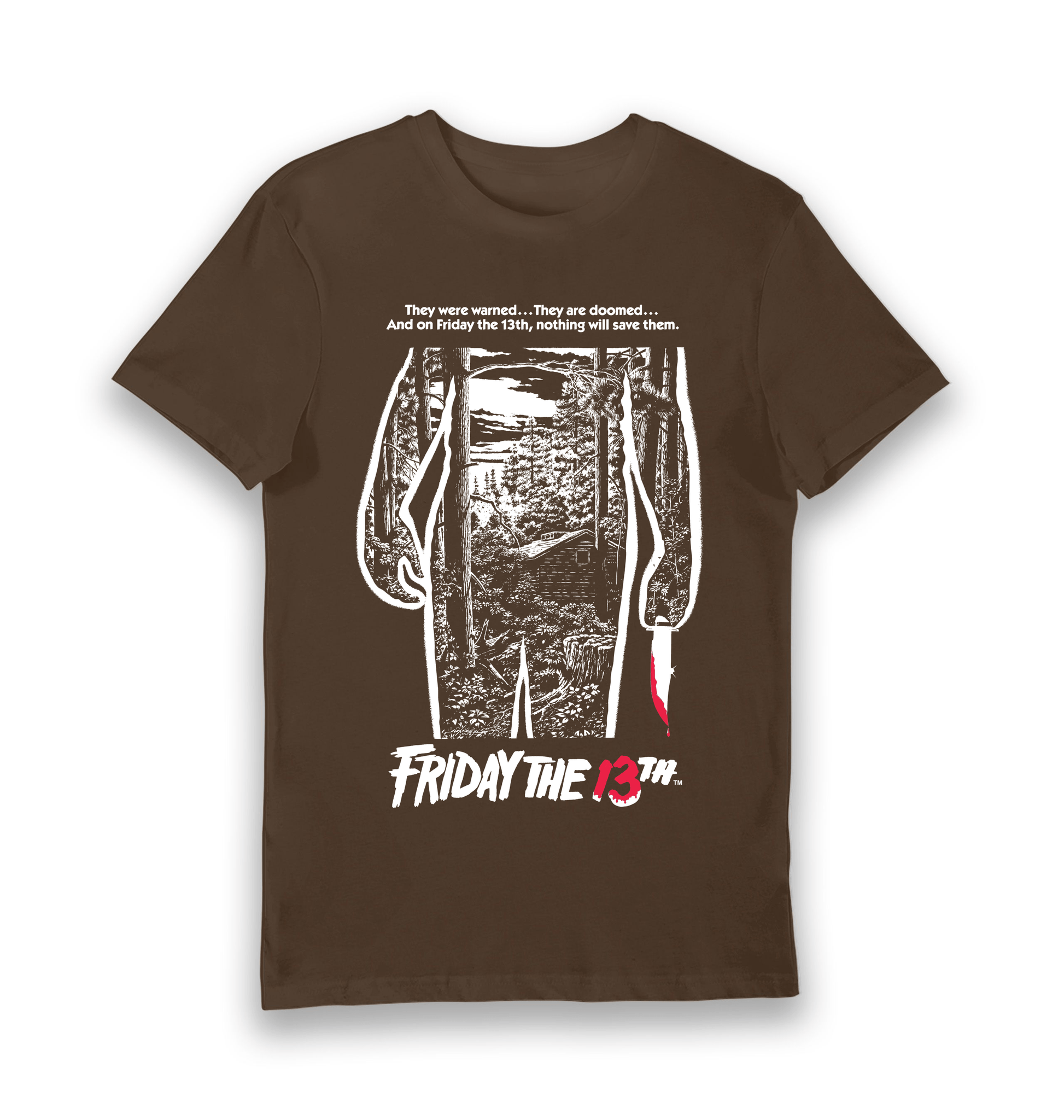 T-shirt adulte Friday the 13th affiche