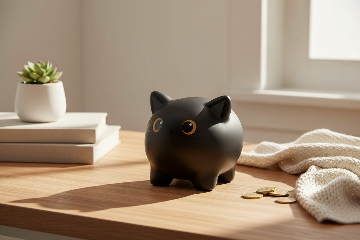 Black Cat Moneybox