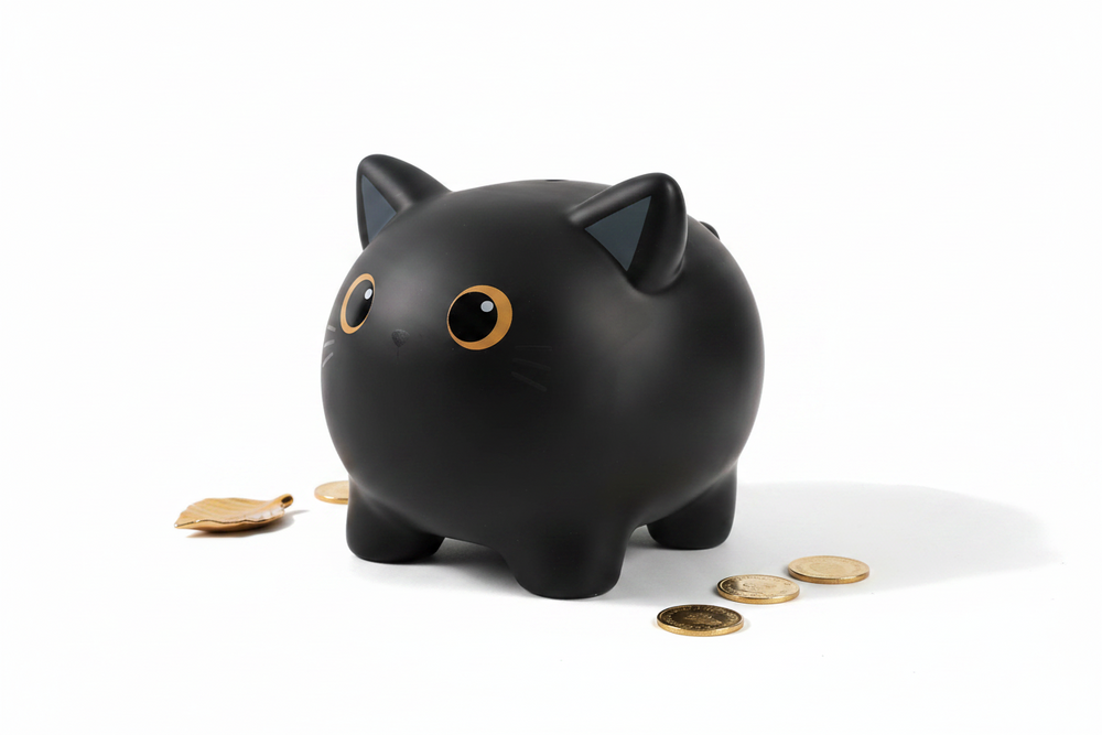 Tirelire Chat Noir