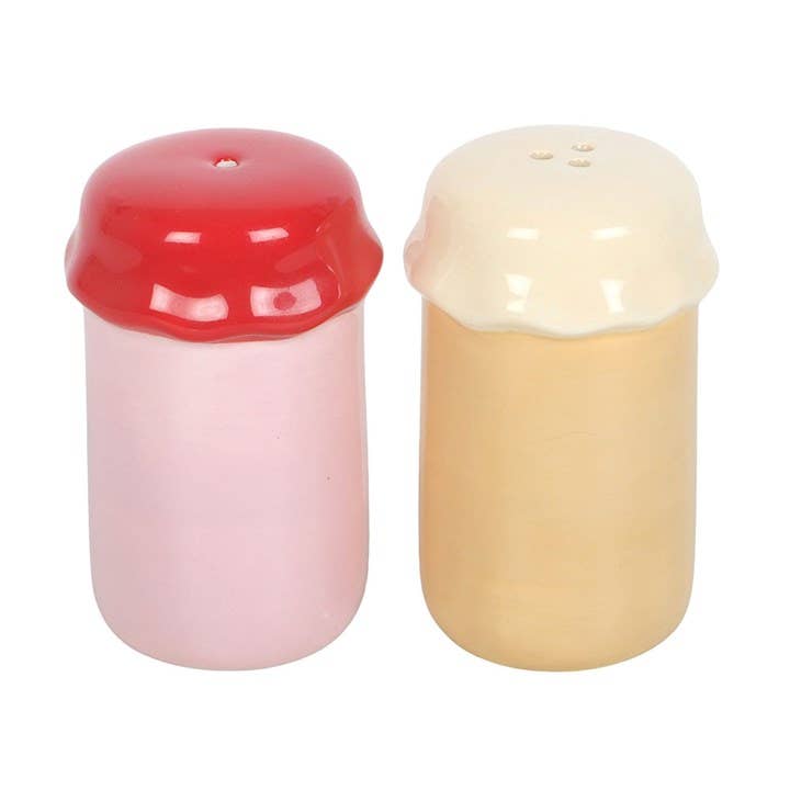 Sel et poivre Pot de beurre de cacahuète et de gelée