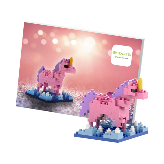 Carte postale BRIXIES licorne