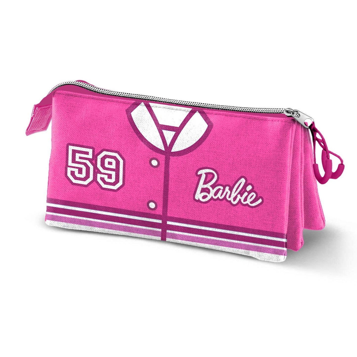 Estuche triple para lápices Varsity de Barbie