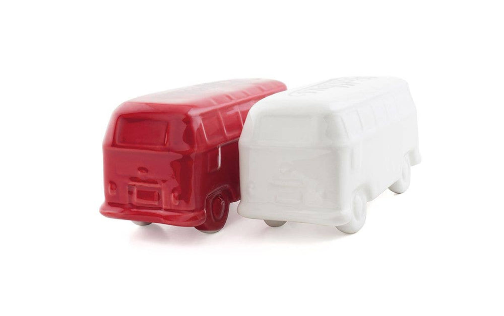 Salière et Poivrière Combi VW T1 - Rouge/Blanc