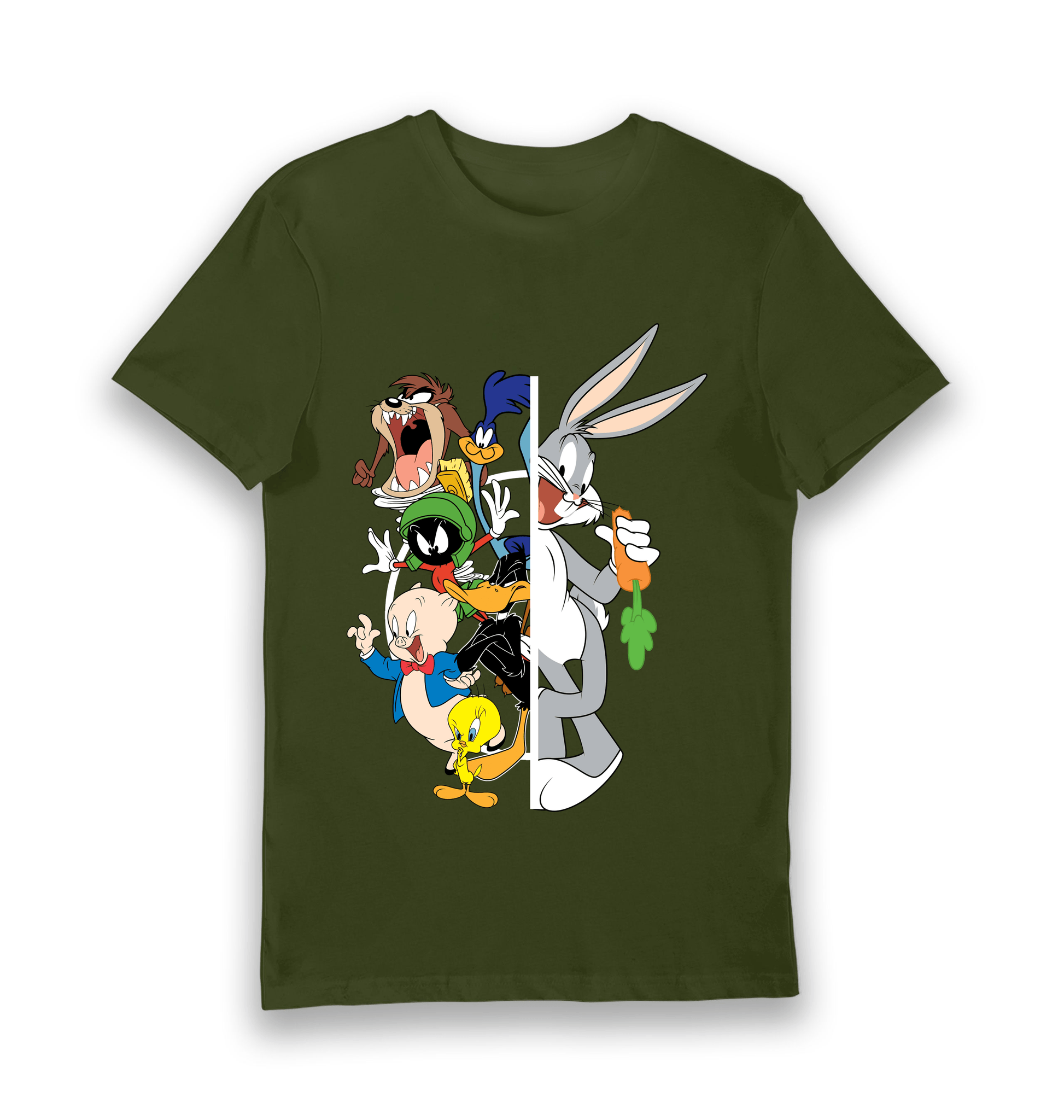 T-shirt Looney Tunes groupe de personnages
