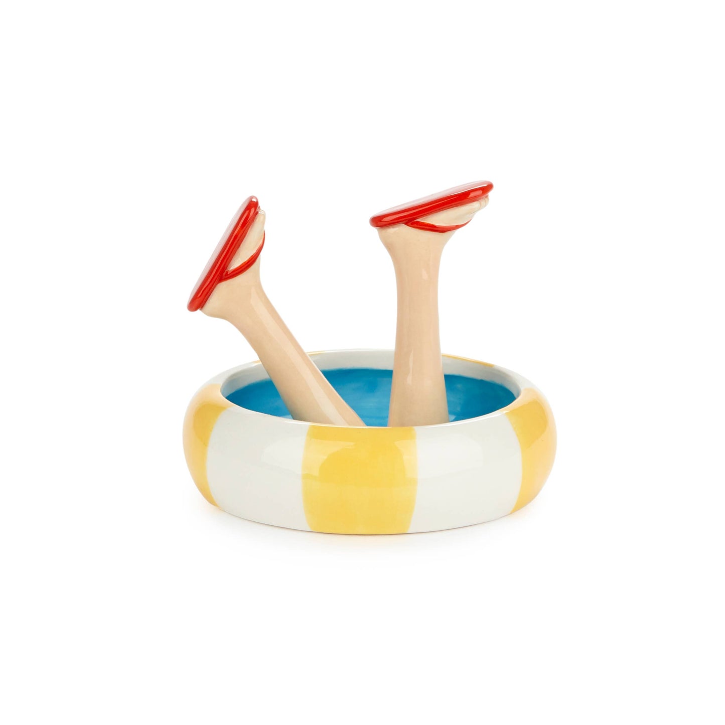 Ringhouder, Happy Legs Summer, keramiek