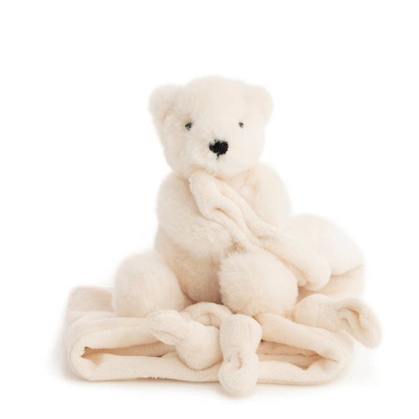 Oso polar blanco de peluche