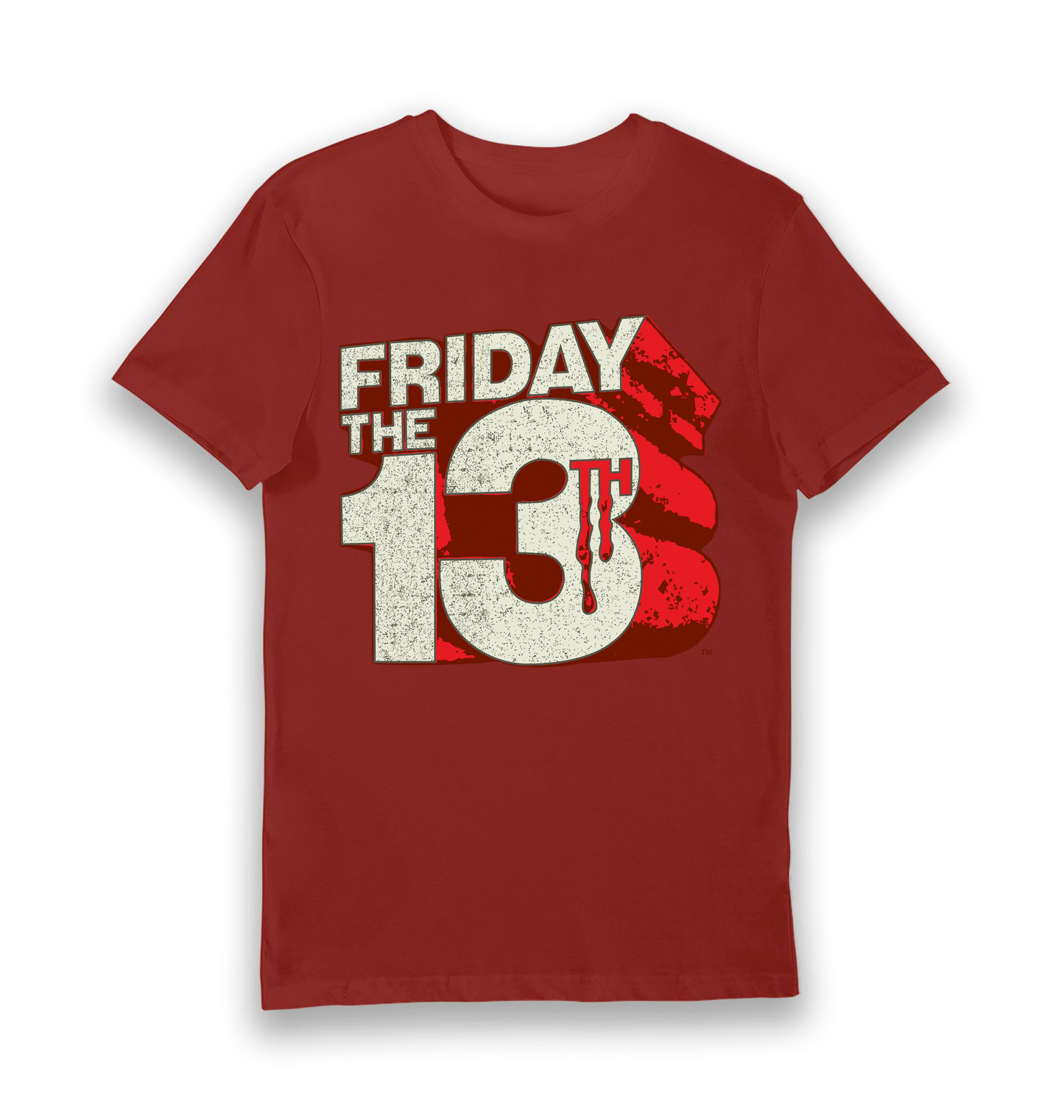 T-shirt adulte Friday the 13th logo géant