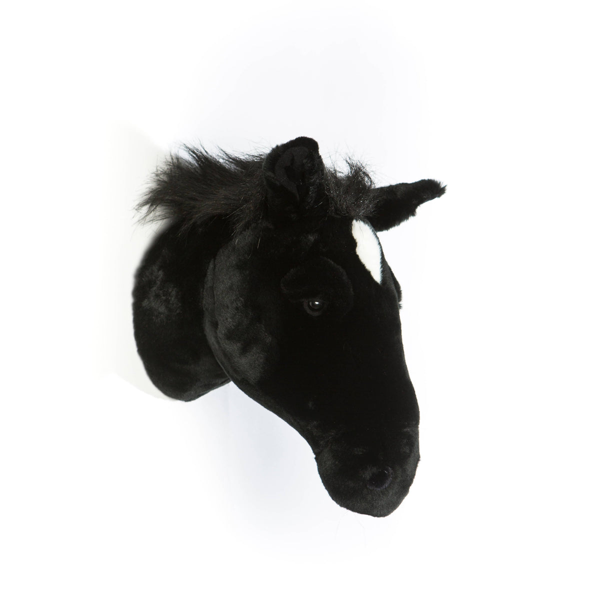 Plush Wall Decor Pierre the Black Horse