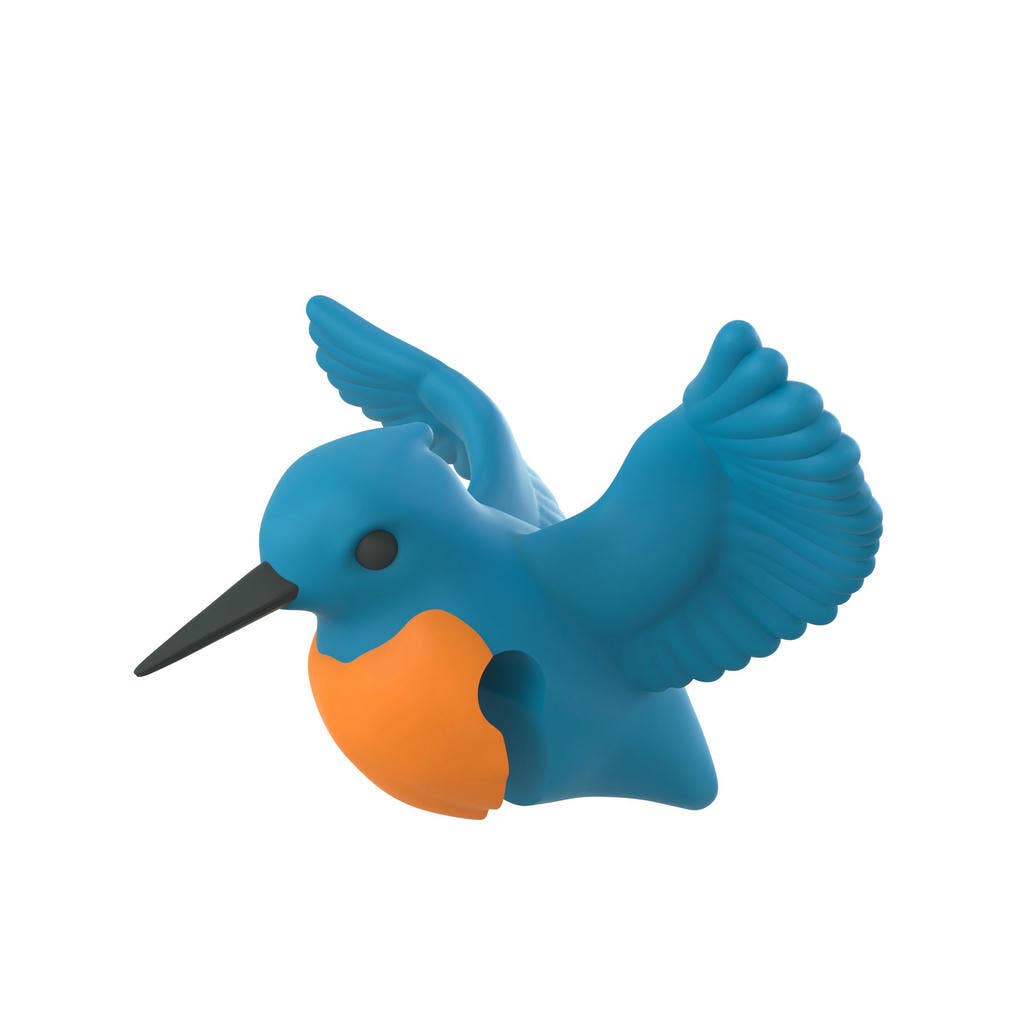 IJsvogel pannenbeschermer en lepelhouder