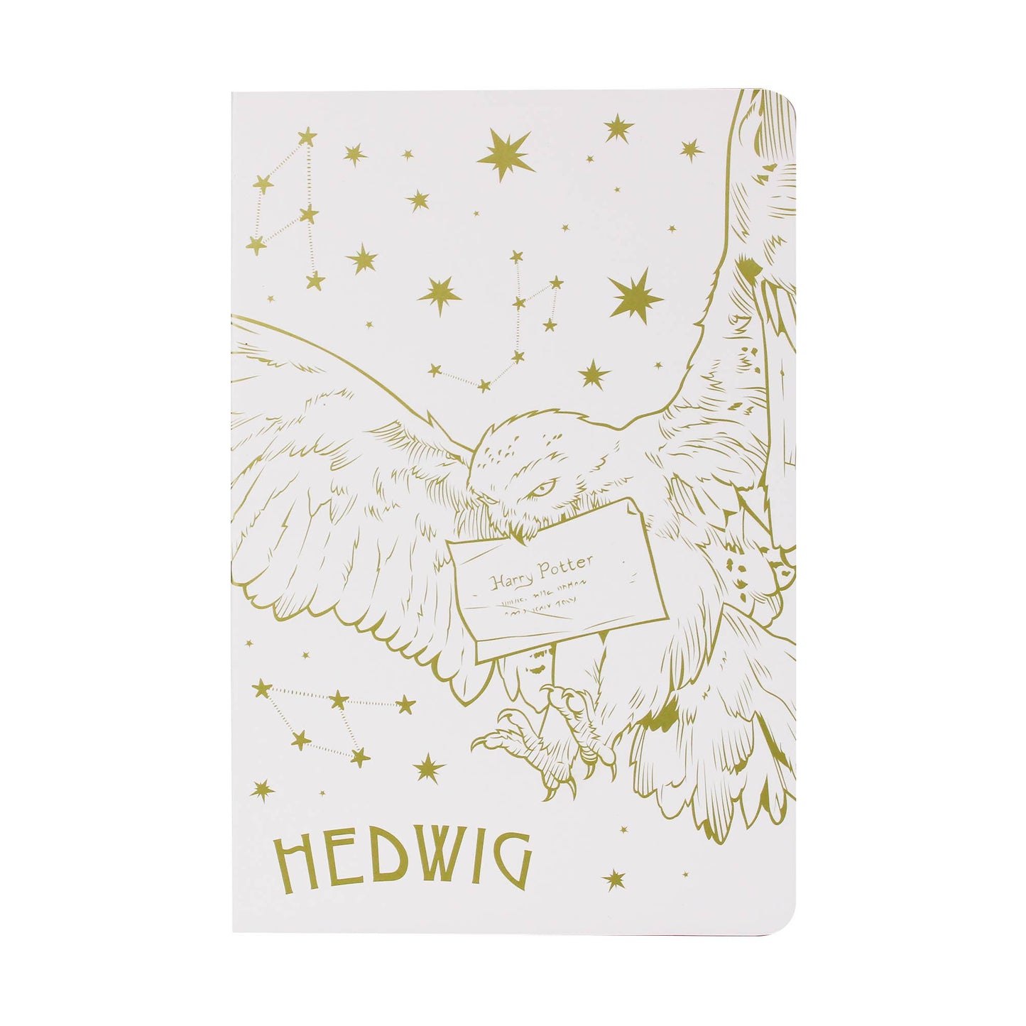 Cuaderno A5 (tapa blanda) - Harry Potter (Hedwig)