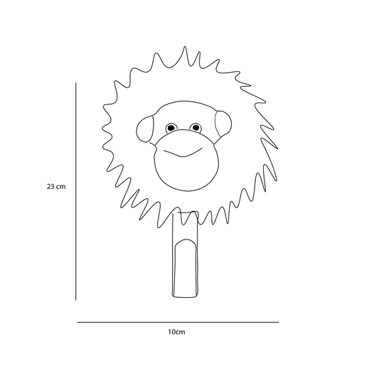 オランウータンのコートラック