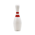 Moulin à Épices « Bowling » en Hêtre Laqué Blanc