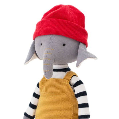 Peluche coton Alicio l’éléphant - 29 cm - 0+ mois