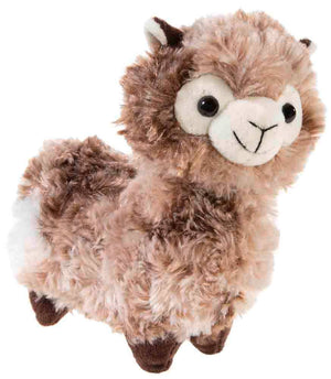 Curly llama plush toy (3 possible colours) - 18 cm