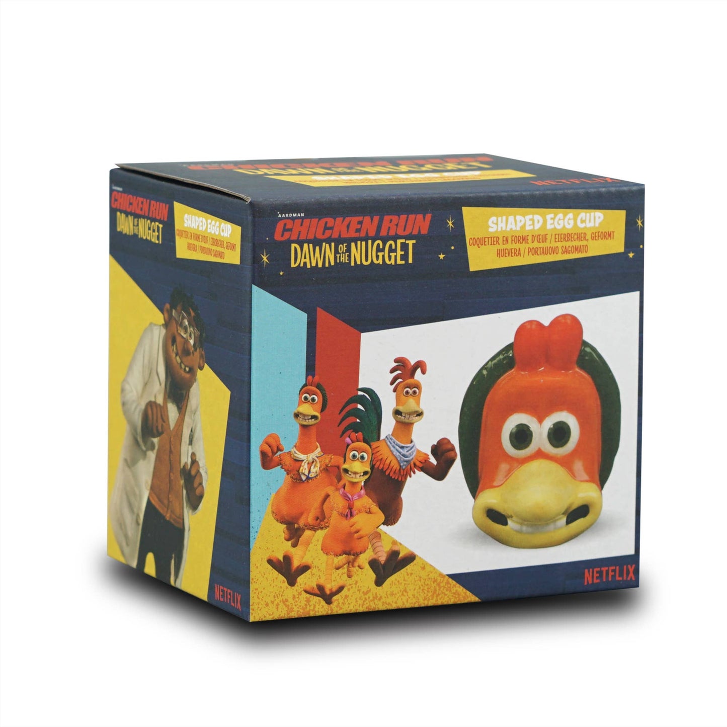 Suporte para ovos em formato de caixa - Chicken Run (Ginger)