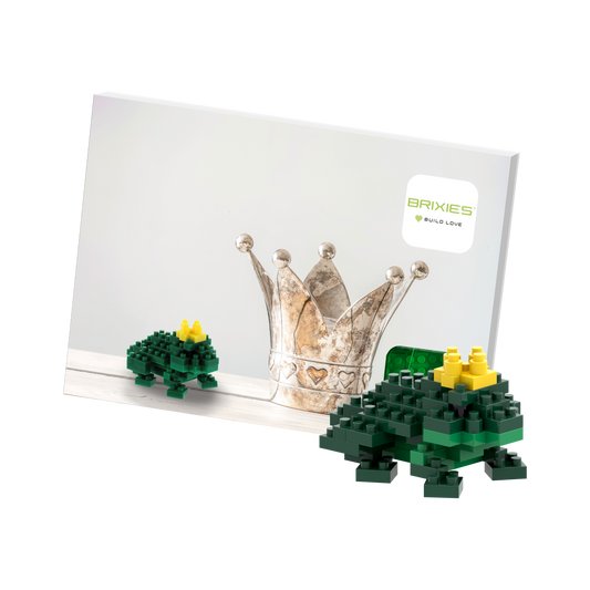 Carte postale BRIXIES Frog King