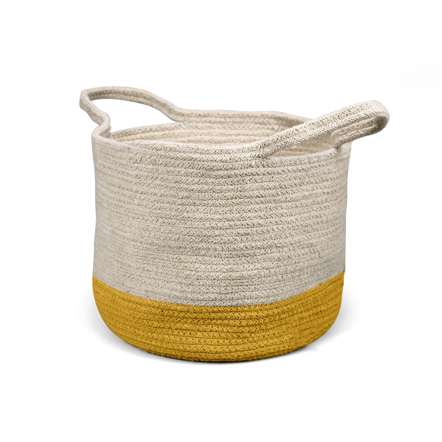 Mandje (23 cm) - Geel