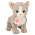 グレー 子猫 ぬいぐるみ – 24 cm