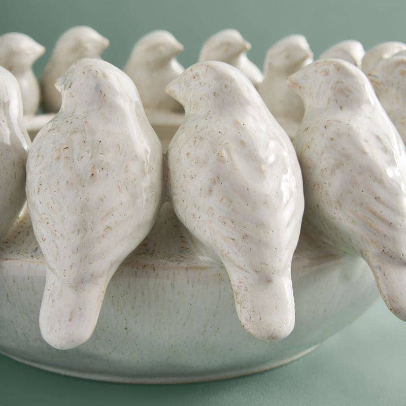 Coupe M. Petit oiseau, Blanc