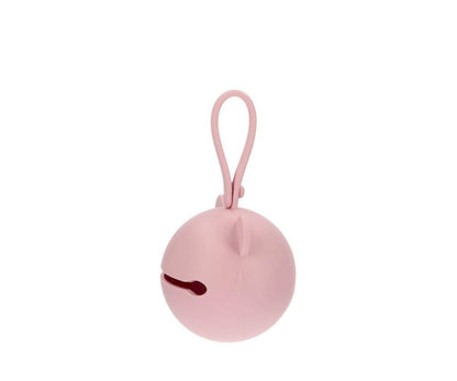 Porte-sucette en silicone Ours rose
