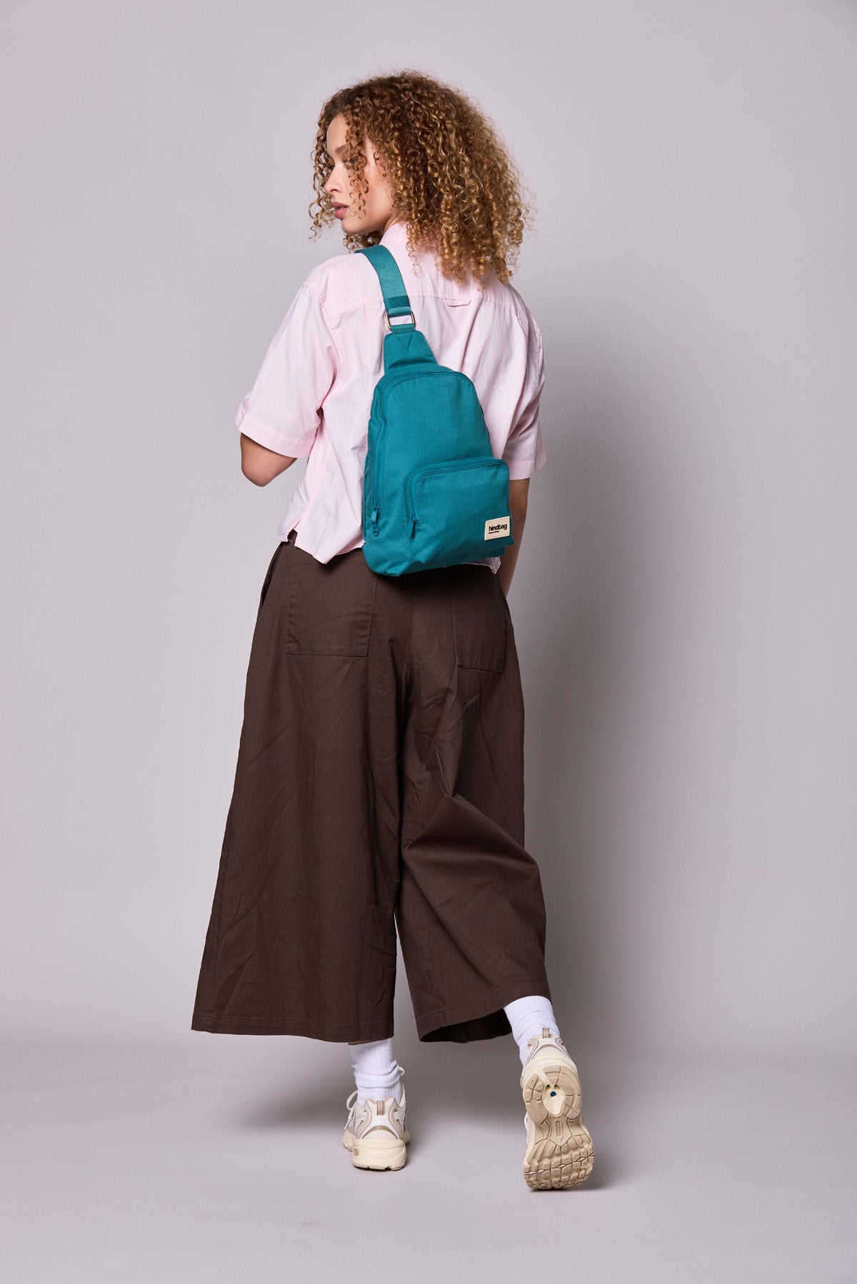 Sling bag Felix Bleu paon