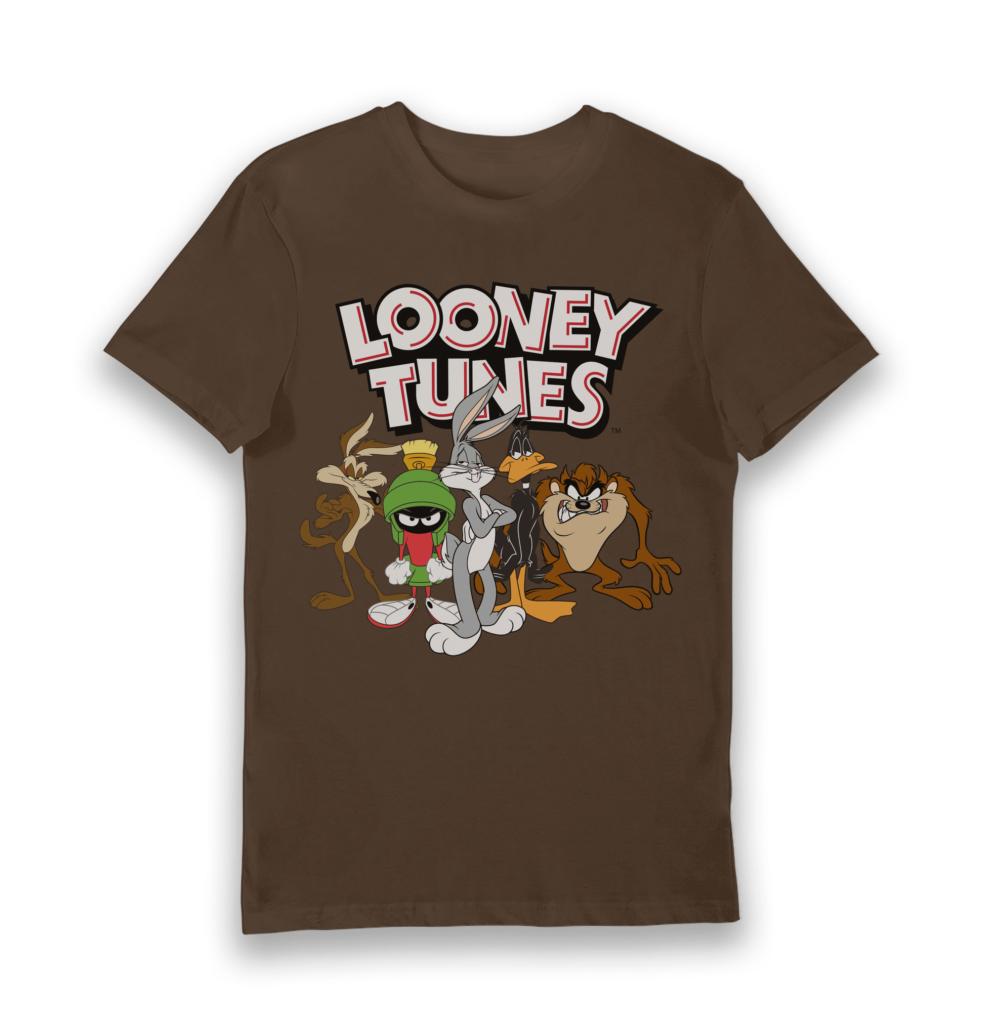 T-shirt Looney Tunes groupe avec logo
