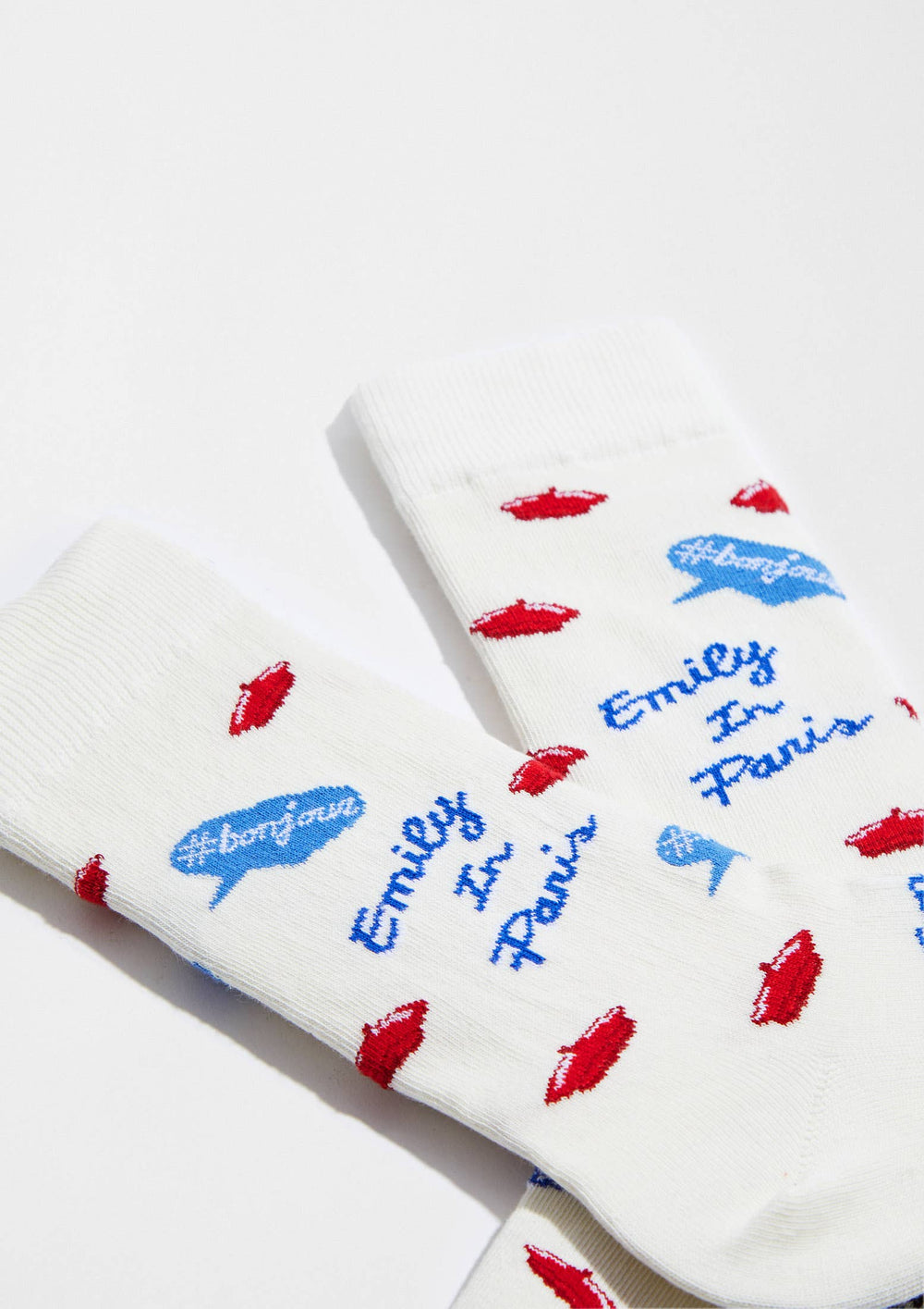 BeEmilyInParis Socks Hello