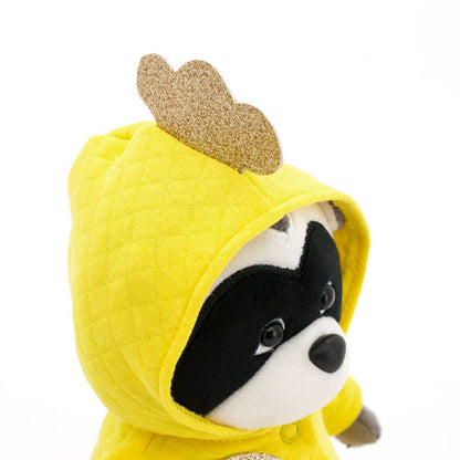 Daisy the plush raccoon: chick - 20 cm - 0+