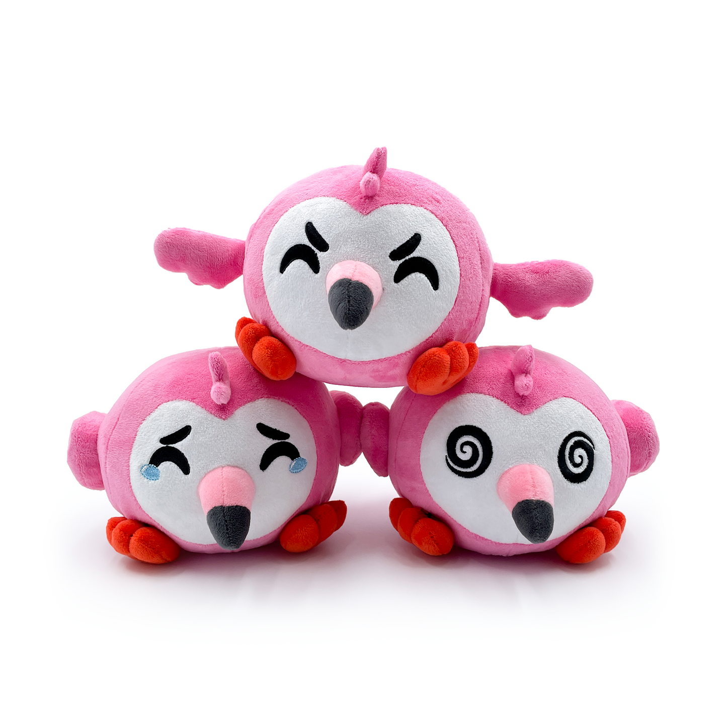 Dizzy Flamingo Stickie (6in)