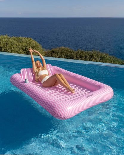 Flotador tanning pool rosa - PORTOFINO