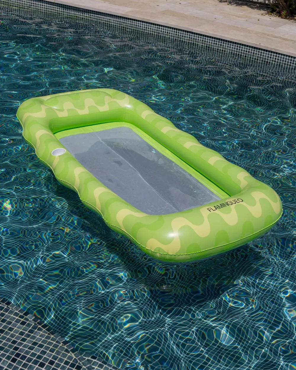 Flotador tumbona verde - ENERGY