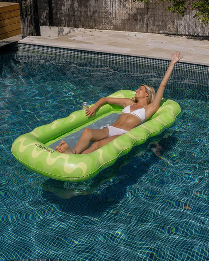 Flotador tumbona verde - ENERGY