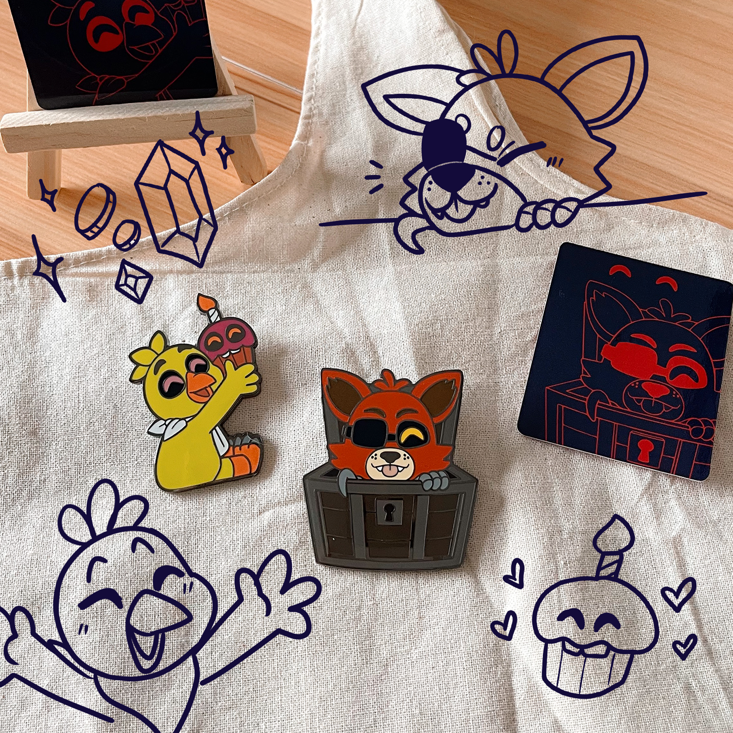 Foxy Pin